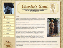 Tablet Screenshot of charliesaunt.com